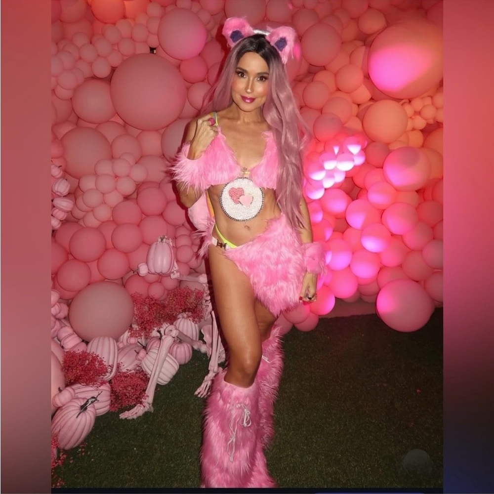 Care Bears 🩷🐻 costume cosplay Halloween crystal Custom handmade one of a kind 🩷